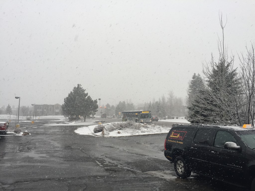 driving in the snow